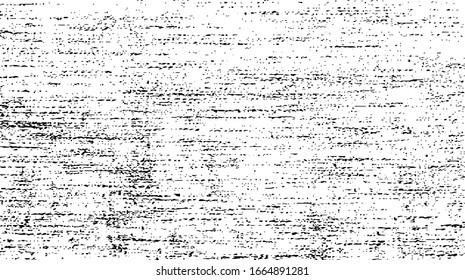 Abstract vector noise. Small particles of debris and dust. Distressed uneven background. Grunge texture overlay with rough and fine grains isolated on white background. Vector illustration. EPS10.