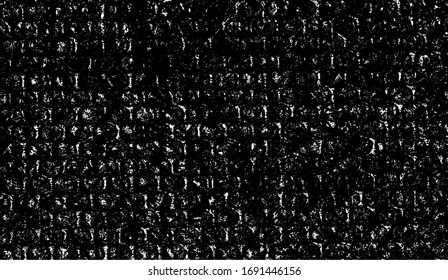 Abstract vector noise. Small particles of debris and dust. Distressed uneven background. Grunge texture overlay with rough and fine grains isolated on white background. Vector illustration. EPS10.