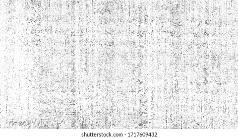 Abstract vector noise. Small particles of debris and dust. Distressed uneven background. Grunge texture overlay with rough and fine grains isolated on white background. Vector illustration. EPS10.