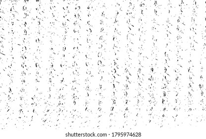 Abstract vector noise. Small particles of debris and dust. Distressed uneven background. Grunge texture overlay with rough and fine grains isolated on white background. Vector illustration. EPS10.