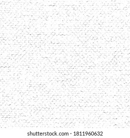 Abstract vector noise. Small particles of debris and dust. Distressed uneven background. Grunge texture overlay with rough and fine grains isolated on white background. Vector illustration. EPS10.