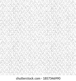 Abstract vector noise. Small particles of debris and dust. Distressed uneven background. Grunge texture overlay with rough and fine grains isolated on white background. Vector illustration. EPS10.