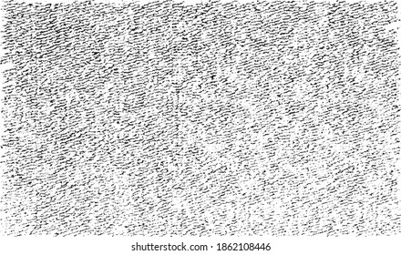 Abstract vector noise. Small particles of debris and dust. Distressed uneven background. Grunge texture overlay with rough and fine grains isolated on white background. Vector illustration. EPS10.