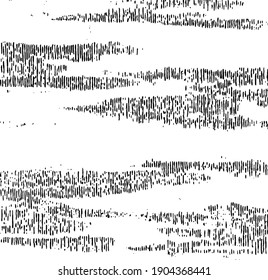 Abstract vector noise. Small particles of debris and dust. Distressed uneven background. Grunge texture overlay with rough and fine grains isolated on white background. Vector illustration. EPS10.