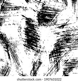 Abstract vector noise. Small particles of debris and dust. Distressed uneven background. Grunge texture overlay with rough and fine grains isolated on white background. Vector illustration. EPS10.