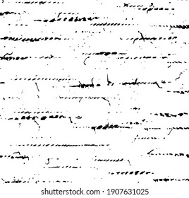 Abstract vector noise. Small particles of debris and dust. Distressed uneven background. Grunge texture overlay with rough and fine grains isolated on white background. Vector illustration. EPS10.
