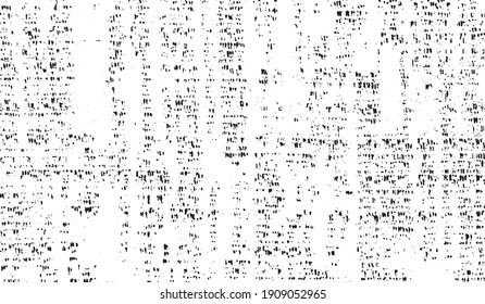 Abstract vector noise. Small particles of debris and dust. Distressed uneven background. Grunge texture overlay with rough and fine grains isolated on white background. Vector illustration. EPS10.