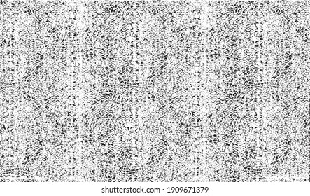 Abstract vector noise. Small particles of debris and dust. Distressed uneven background. Grunge texture overlay with rough and fine grains isolated on white background. Vector illustration. EPS10.