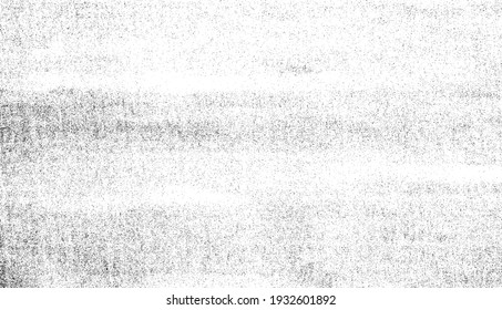 Abstract vector noise. Small particles of debris and dust. Distressed uneven background. Grunge texture overlay with rough and fine grains isolated on white background. Vector illustration. EPS10.