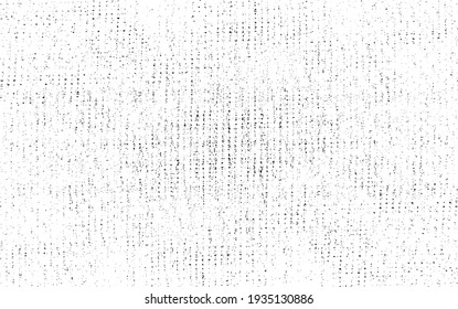 Abstract Vector Noise. Small Particles Of Debris And Dust. Distressed Uneven Background. Grunge Texture Overlay With Rough And Fine Grains Isolated On White Background. Vector Illustration. EPS10.