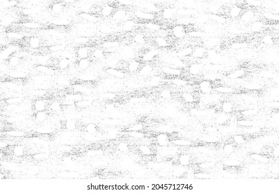 Abstract vector noise. Small particles of debris and dust. Distressed uneven background. Grunge texture overlay with rough and fine grains isolated on white background. Vector illustration. EPS10.