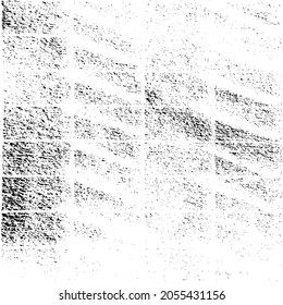 Abstract vector noise. Small particles of debris and dust. Distressed uneven background. Grunge texture overlay with rough and fine grains isolated on white background. Vector illustration. EPS10.