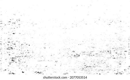 Abstract vector noise. Small particles of debris and dust. Distressed uneven background. Grunge texture overlay with rough and fine grains isolated on white background. Vector illustration. EPS10.