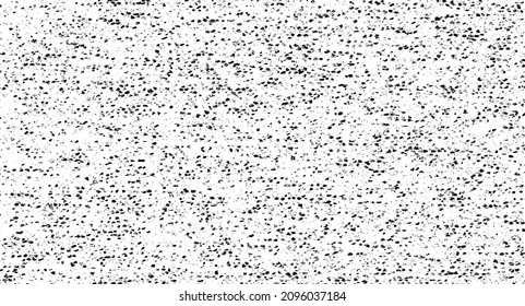 Abstract vector noise. Small particles of debris and dust. Distressed uneven background. Grunge texture overlay with rough and fine grains isolated on white background. Vector illustration. EPS10.