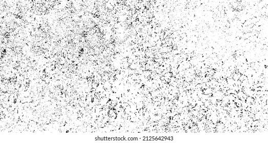 Abstract vector noise. Small particles of debris and dust. Distressed uneven background. Grunge texture overlay with rough and fine grains isolated on white background. Vector illustration. EPS10.