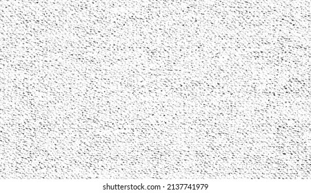 Abstract vector noise. Small particles of debris and dust. Distressed uneven background. Grunge texture overlay with rough and fine grains isolated on white background. Vector illustration. EPS10.