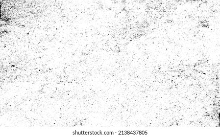 Abstract vector noise. Small particles of debris and dust. Distressed uneven background. Grunge texture overlay with rough and fine grains isolated on white background. Vector illustration. EPS10.