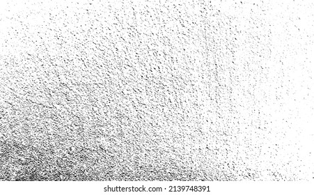 Abstraktes Vektorgeräusch. Kleine Partikel aus Schmutz und Staub. Unruhestifter ungleicher Hintergrund. Grunge Textur-Overlay mit groben und feinen Körnern einzeln auf weißem Hintergrund. Vektorgrafik. EPS10.