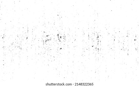 Abstract vector noise. Small particles of debris and dust. Distressed uneven background. Grunge texture overlay with rough and fine grains isolated on white background. Vector illustration. EPS10.
