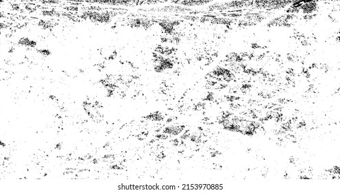 Abstract vector noise. Small particles of debris and dust. Distressed uneven background. Grunge texture overlay with rough and fine grains isolated on white background. Vector illustration. EPS10.