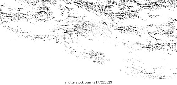 Abstract vector noise. Small particles of debris and dust. Distressed uneven background. Grunge texture overlay with rough and fine grains isolated on white background. Vector illustration. EPS10.