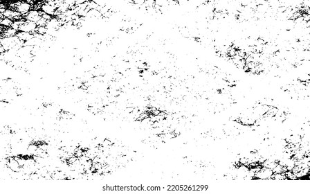 Abstract vector noise. Small particles of debris and dust. Distressed uneven background. Grunge texture overlay with rough and fine grains isolated on white background. Vector illustration. EPS10.