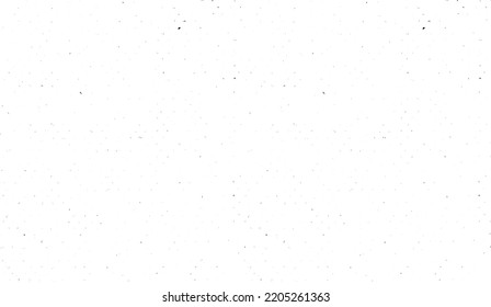 Abstract vector noise. Small particles of debris and dust. Distressed uneven background. Grunge texture overlay with rough and fine grains isolated on white background. Vector illustration. EPS10.