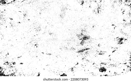 Abstract vector noise. Small particles of debris and dust. Distressed uneven background. Grunge texture overlay with rough and fine grains isolated on white background. Vector illustration. EPS10.