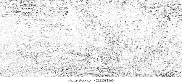 Abstract vector noise. Small particles of debris and dust. Distressed uneven background. Grunge texture overlay with rough and fine grains isolated on white background. Vector illustration. EPS10.