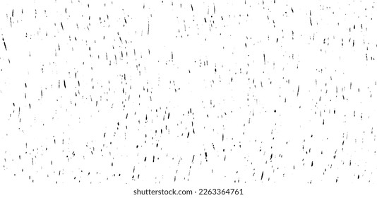 Ruido vector abstracto. Pequeñas partículas de desechos y polvo. Antecedentes desiguales. Superposición de textura gruesa con granos finos aislados sobre fondo blanco. Ilustración vectorial. EPS10.