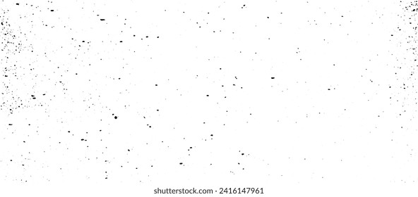 Abstract vector noise. Small particles of debris and dust. Distressed uneven background. Grunge with fine grains isolated on white background. Vector illustration. EPS10.
