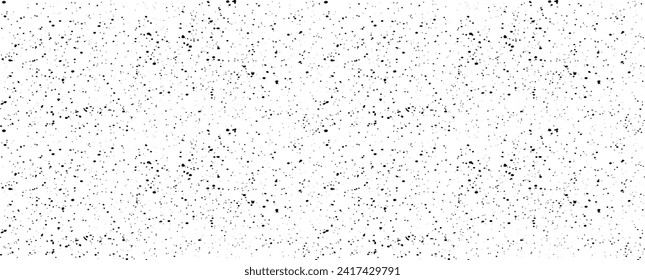 Abstract vector noise. Small particles of debris and dust. Distressed uneven background. Grunge with fine grains isolated on white background. Vector illustration. EPS10.