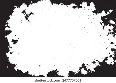 Abstract vector noise | Small particles of debris and dust | Distressed uneven background | Grunge texture overlay with rough and fine grains isolated on white background | Vector illustrations