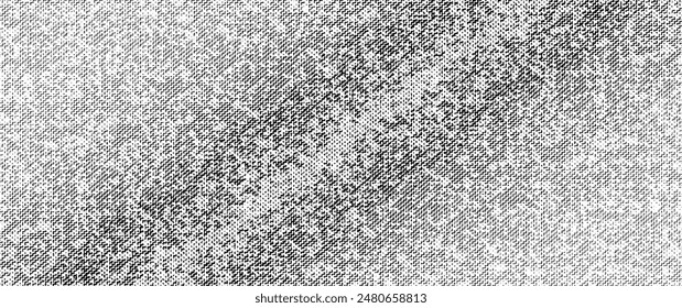 Abstract vector noise. Small particles of debris and dust. Distressed uneven background. Grunge with fine grains isolated on white background. Vector illustration. EPS10.