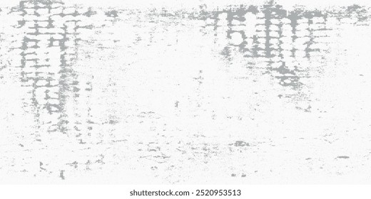 Abstract vector noise. Small particles of debris and dust. Distressed uneven background. Grunge texture overlay with fine grains isolated on white