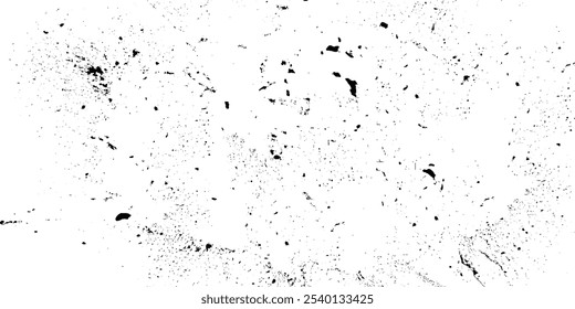 Abstract vector noise. Small particles of debris and dust. Distress illustration simply place over object