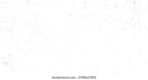 Abstract vector noise. Small particles of debris and dust. Distressed uneven background. Grunge texture overlay with fine grains isolated on white background modern abstract
