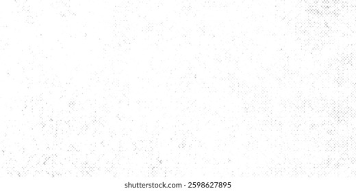 Abstract vector noise. Small particles of debris and dust. Distressed uneven background. Grunge texture overlay with fine grains isolated on white background modern abstract