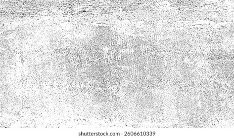 Abstract vector noise. Small particles of debris and dust. Distressed uneven background. Grunge with fine grains isolated on white background. Vector illustration. EPS10.
