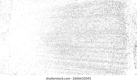 Abstract vector noise. Small particles of debris and dust. Distressed uneven background. Grunge with fine grains isolated on white background. Vector illustration. EPS10.