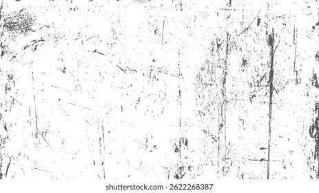 Ruído abstrato do vetor. Pequenas partículas de detritos e poeira. Fundo irregular angustiado Fundo de textura angustiado da parede. textura de sobreposição de concreto grunge, metrô plano de trás