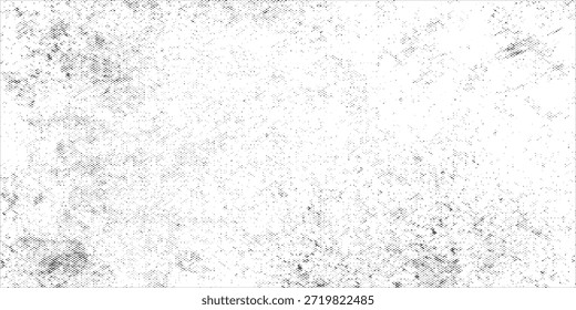 Ruido Abstractas del Vector. Pequeñas partículas de escombros y polvo. Angustiado fondo desigual. Superposición de textura grunge con granos finos aislados sobre fondo blanco. Ilustración vectorial.