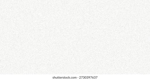 Abstract vector noise. Small particles of debris and dust. Distressed uneven background. Grunge texture overlay with fine grains isolated on white background. Vector illustration.