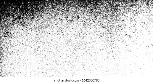 Abstract vector noise vanishing. Subtle grunge texture overlay with fine particles isolated on a white background. EPS10.