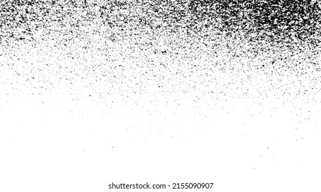 Abstract vector noise vanishing. Subtle grunge texture overlay with fine particles isolated on a white background. EPS10.