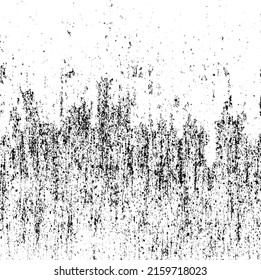 Abstract vector noise vanishing. Subtle grunge texture overlay with fine particles isolated on a white background. EPS10.