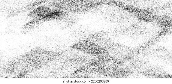 Abstract vector noise vanishing. Subtle grunge texture overlay with fine particles isolated on a white background. EPS10.