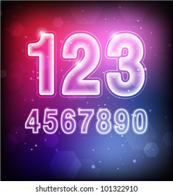 Abstract Vector Numbers