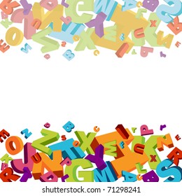 abstract vector numbers background