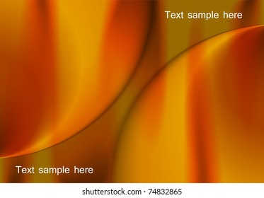 abstract vector orange background